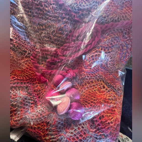 NWT Trina Turk Athena Belted Caftan Lace Crocheted Mini Cover Up Size S-M - Picture 6 of 8